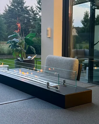 Indsatsbiopejs Med Glas 1200 Mm