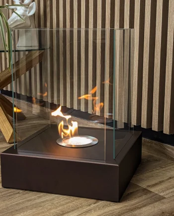 Gulvmodel Fritstående Biopejse 400   400 Mm Brun Mat