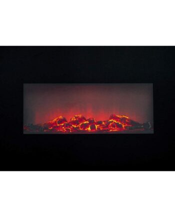 Classic Fire Memphis Elektrisk Vægpejs  Sort   800    66   13   46 Cm