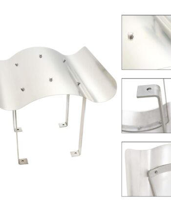 Skorstenshætte   Rustfrit Stål 60   80   39 Cm