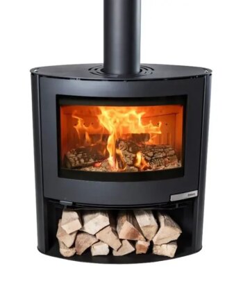 Aduro 15    Brændeovn Sort 80x78x37