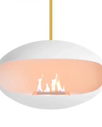 Aeris Hvid   Messing Stang