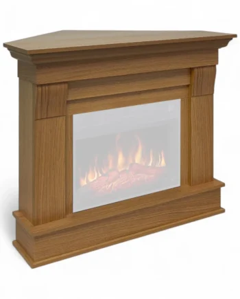 Albion Hjørne Fritstående Pejseramme Lys Eg