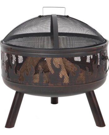 Bålfad Med Grill Og Net