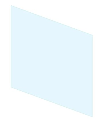 Fuldt Endeglas På 400 Mm