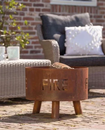 Fulla Bålfad   Rust ø50