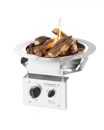 Gasbrænder Til Indbygning Rund  : 39 Cm