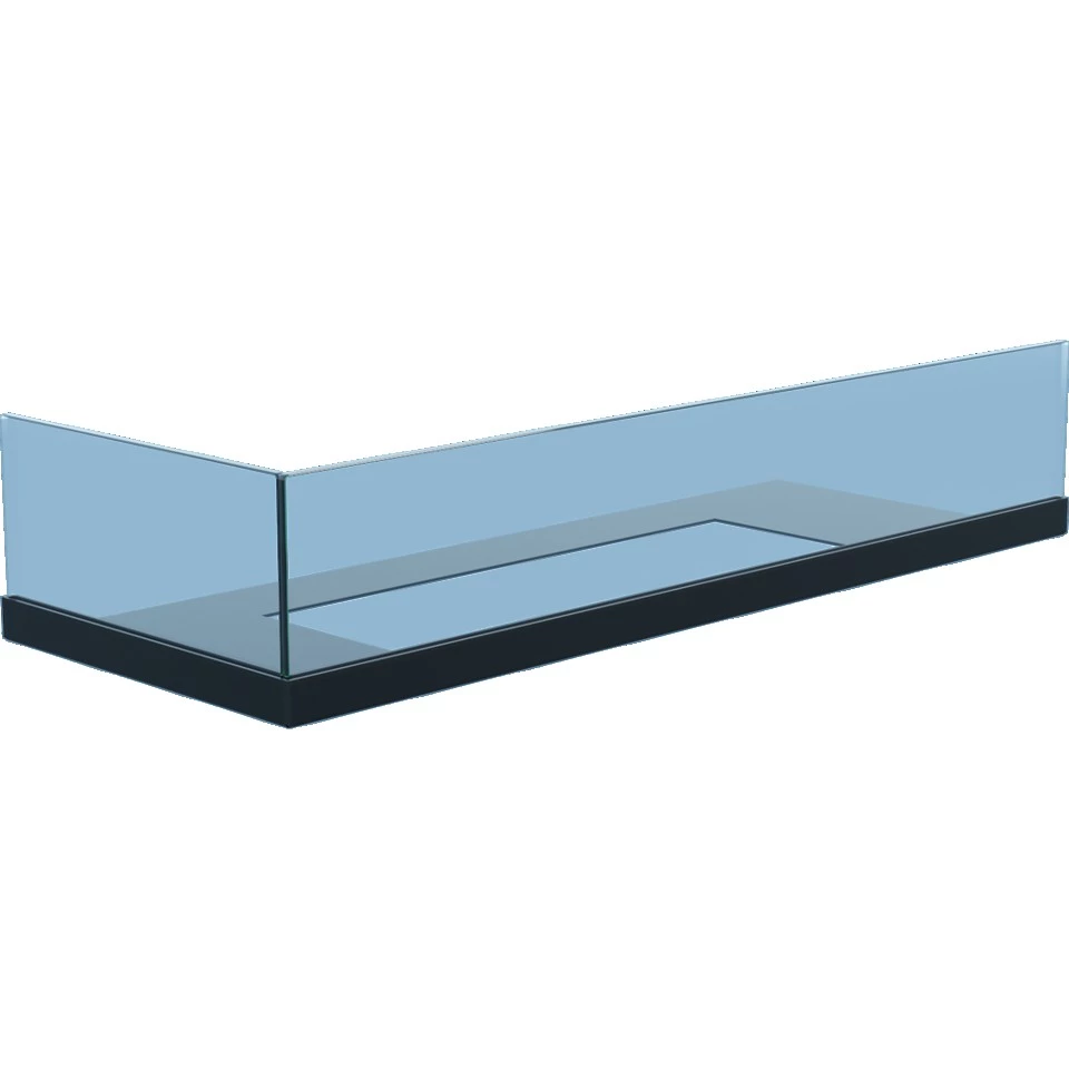 Glas Til Hjørnepejs 60 Cm Venstre