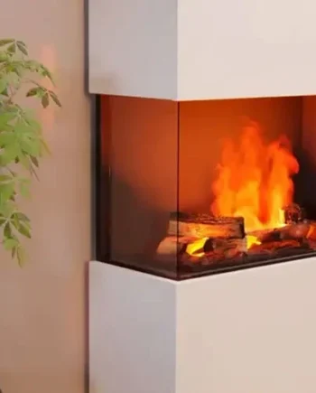 Glow Fire Glasplade Til Vanddamppejse