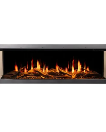 Gold 132 Cm   Indbygningselpejs