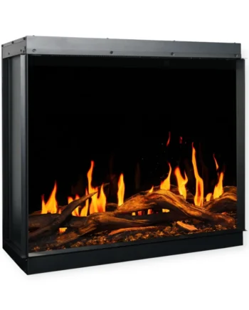 Gold 74 Cm   Indbygningselpejs