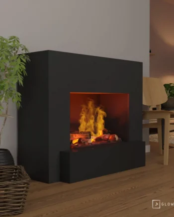 Hauptmann Sort Omc 600   Fritstående Vanddamppejs