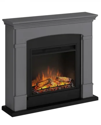 Helmi Grå Elektrisk Kamin