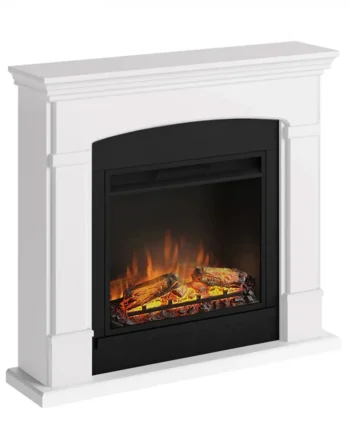 Helmi Hvid Elektrisk Kamin