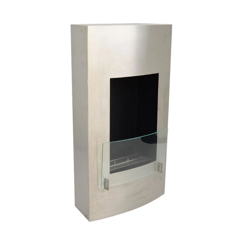 Høj Væghængt Biopejs Stål