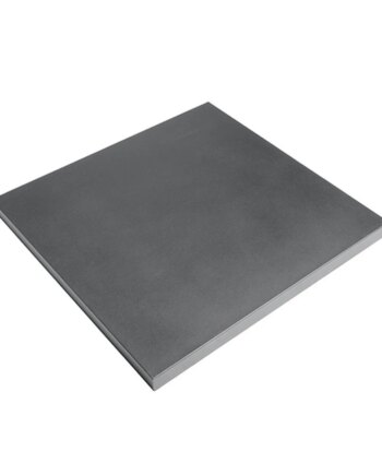 Låg Til Lille Kvadratisk Gaspejs   Stål Antracit