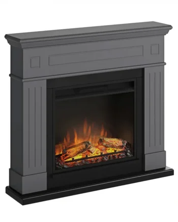 Larsen Grå Elektrisk Kamin