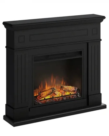 Larsen Sort Elektrisk Kamin