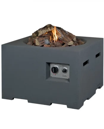 Lille Kvadratisk Ildbord Antracit