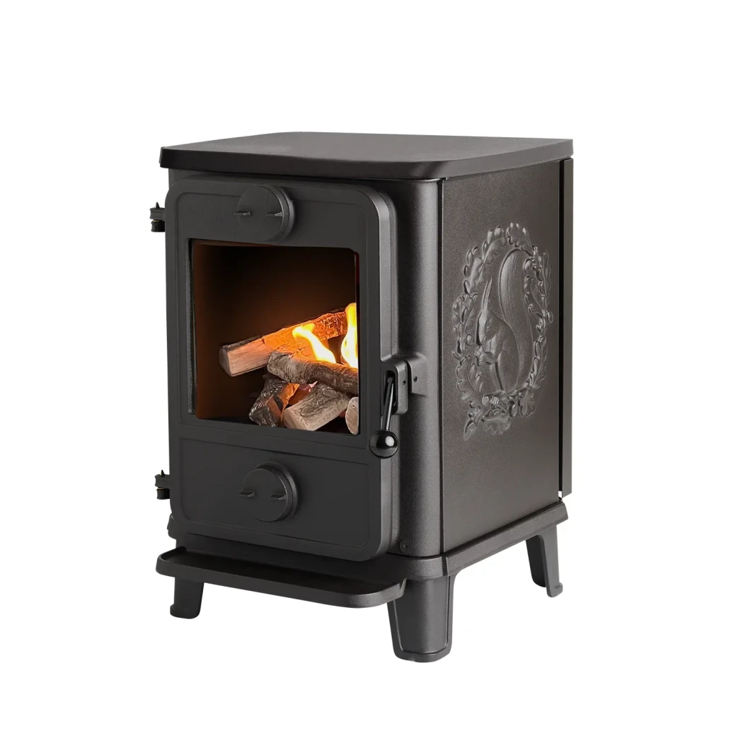 Morsø 1010 Biopejs Brændeovn Med Egern  100 Mm Ben