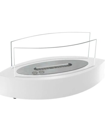 Oval Bord Biopejs Hvid