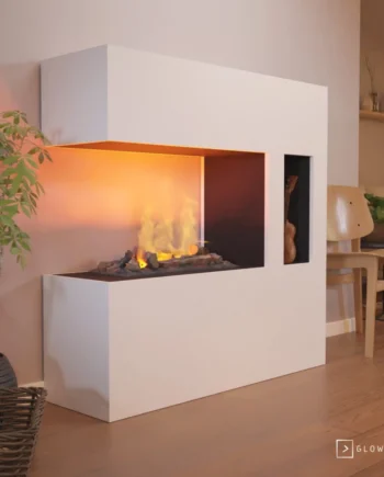 Schiller Pocket Hvid Omc 600   Fritstående Vanddamppejs