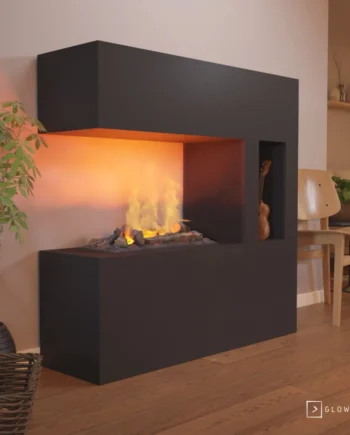 Schiller Pocket Sort Omc 600   Fritstående Vanddamp Pejs