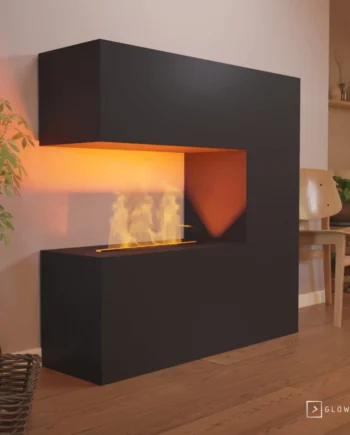 Schiller Sort Omc 600   Fritstående Vanddamppejs