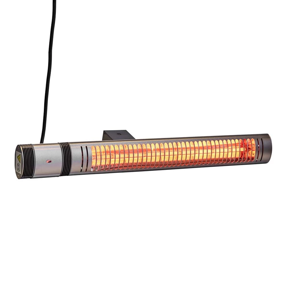 Terrassevarmer Heat1 Eco High-line 2000w Sølv