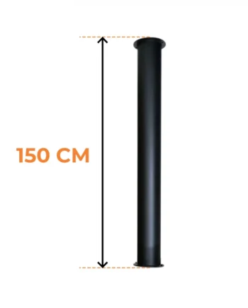 Toronto Rør 150 Cm Totallængde 190 Cm