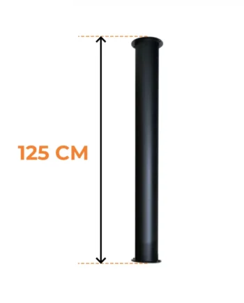 Toronto Rør 125 Cm Totallængde 165 Cm
