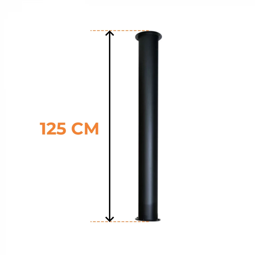 Toronto Rør 125 Cm Totallængde 165 Cm