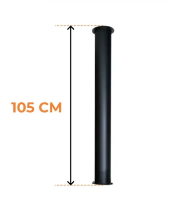 Toronto Rør 105 Cm Totallængde 145 Cm