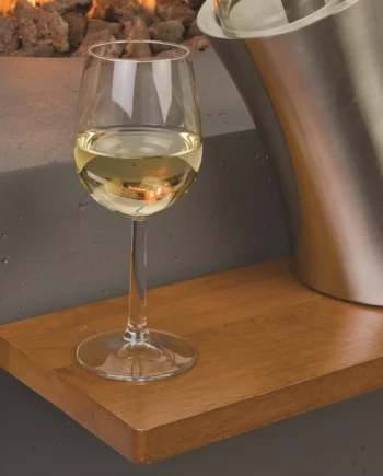 Træ Sidebord Til Kvadratisk Rektangulære Ildbord   Stk