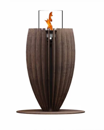 Tuli Gasvarmer Corten Rust