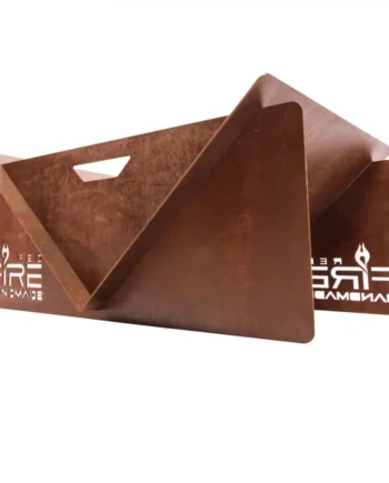 -formet Bålfad   Rust