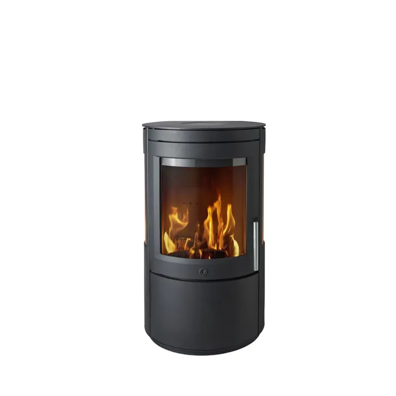 Varde Cardiff Stål Sort Lav Model Med Sideglas