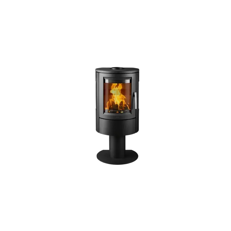 Varde Nice Air Sort Med Sidelys Brændeovn