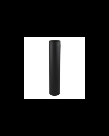 Varde Skorsten     20x20x150cm Halvisoleret 150cm ø20 Sort -