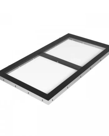 Vinkælder Glaslåge Motoriseret   Sort Stål  800x1500 Mm