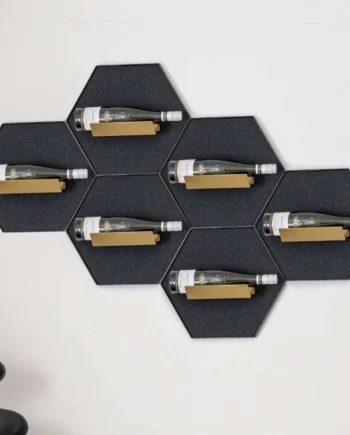 Vinreol Til   Flaske På Akustikpanel